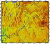 Grand Canyon, topography