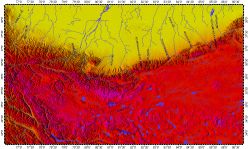 Kunlun Mountains, topography