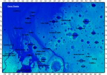 MC-11 Oxia Palus quadrangle of Mars, topography